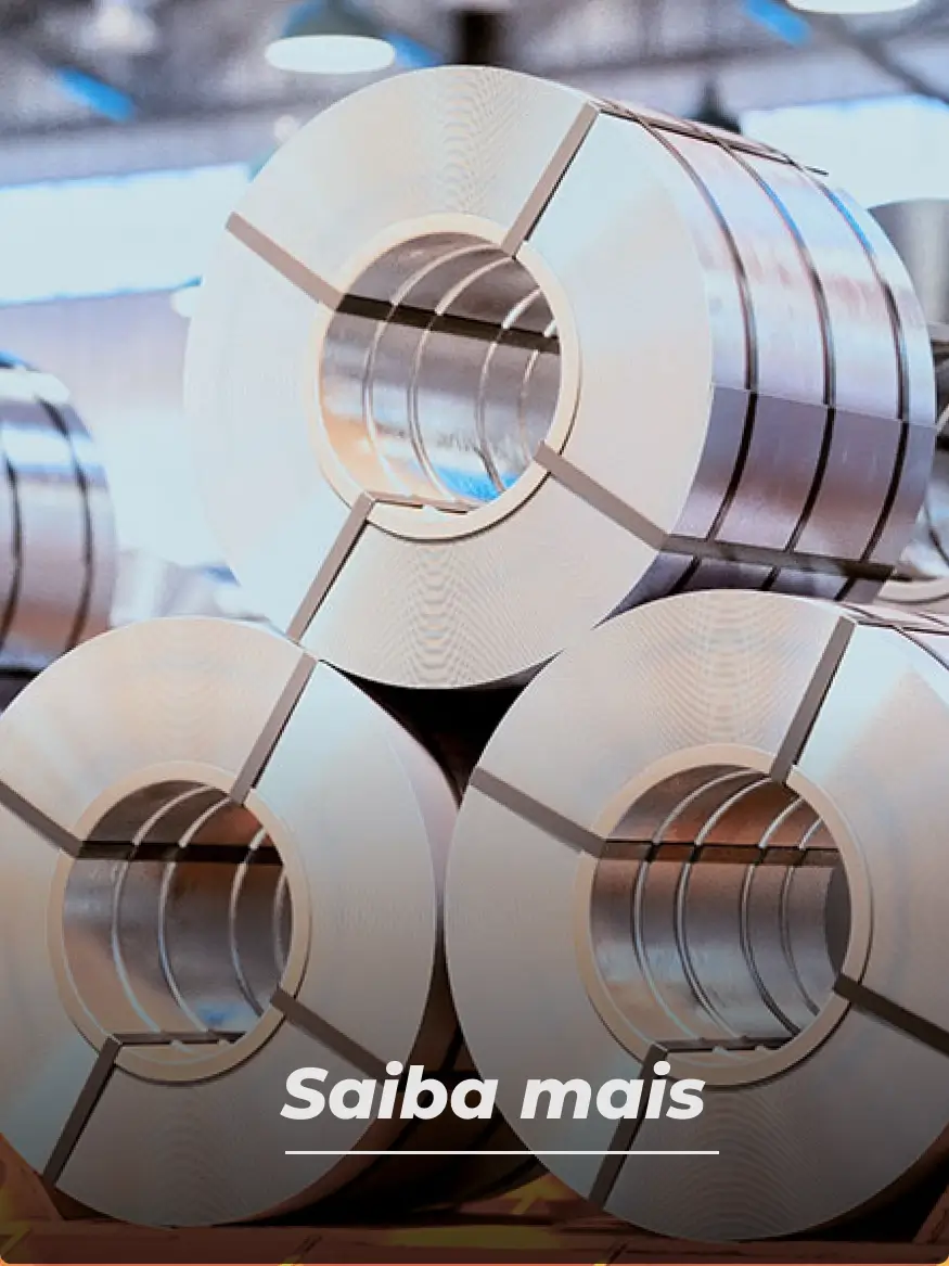 Matéria-prima de excelência, Bobinas Slitadas