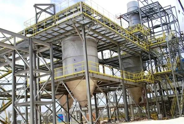 Prédio industrial projetado por nós