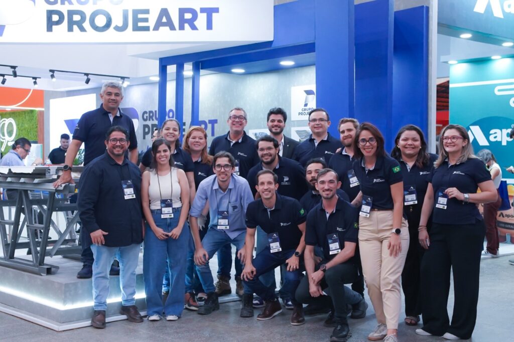 Grupo Projeart marca presença na 8ª ExpoConstruir